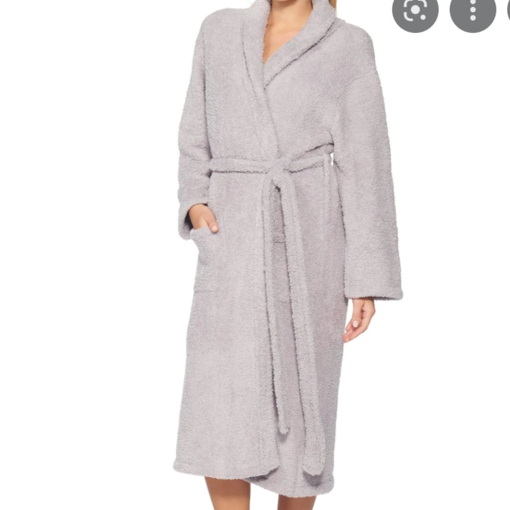 Barefoot Dreams sz 2 Unisex CozyChic Long Wrap Robe